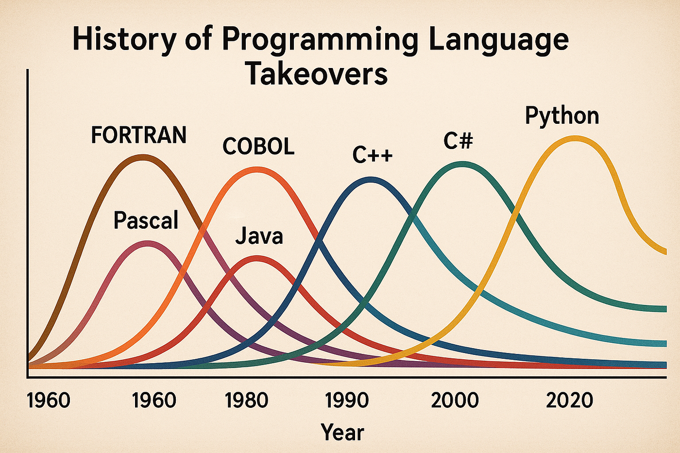 Programming Language Evolution Timeline